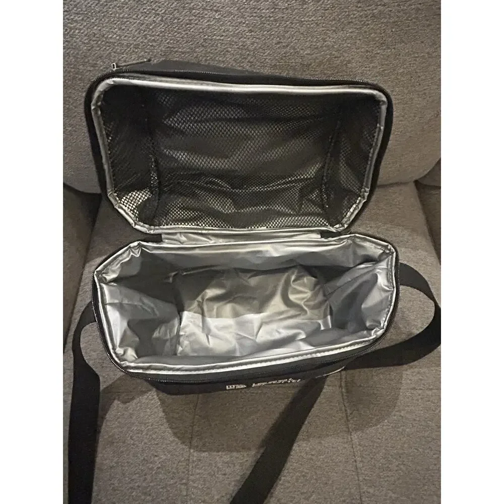 Carhartt Black Two Compartment Lunch Cooler